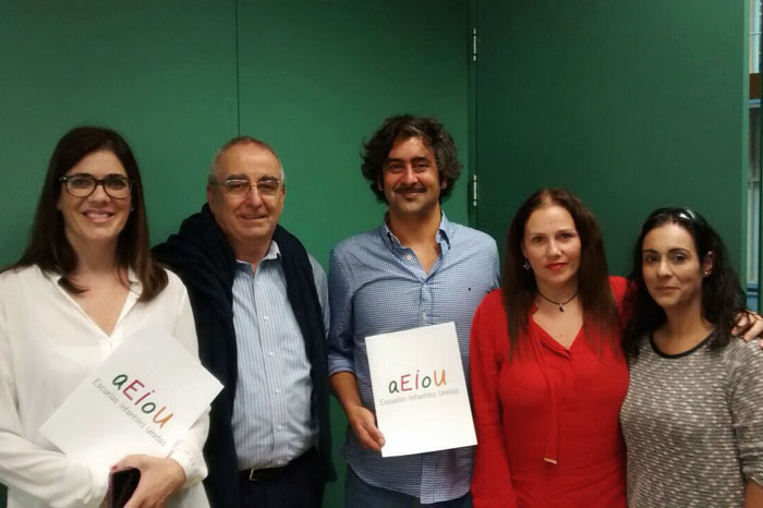 reunión Escuelas Infantiles Unidas y D. Enrique Caro Guerra