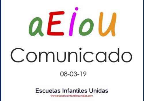Comunicados 08-03-19